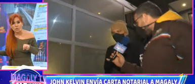 Magaly Medina responde a carta notarial de John Kelvin Magaly Medina responde a carta notarial que le envío John Kelvin: "No me vas a amedrentar"