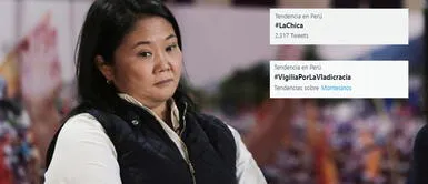 Keiko Fujimori convocó a una vigilia para hoy, sábado 26 de junio. #LaChica y #VigiliaporlaVladicracia se hace tendencia en redes tras audios de Montesinos