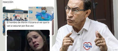 Vizcarra recibió la vacuna contra la COVID-19 de Pfizer pese a ya haber sido inmunizado con Sinopharm Usuarios tienen jocosas reacciones tras vacuna de Martín Vizcarra