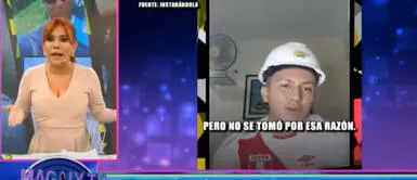 Magaly defiende a Vania del ingeniero bailarín Magaly Medina defiende a Vania Bludau: "El ingeniero bailarín se ha victimizado"