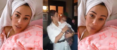 La modelo se pronunció ante los fuertes ataques que recibió. Aída Martínez es atacada por llevar a su bebé a una fiesta: “Yo hago lo que me da la gana"