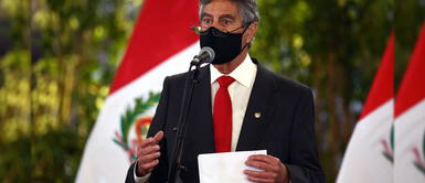 Francisco Sagasti, presidente del Perú. Sagasti: “Hay muchos políticos que consideran al aparato estatal como botín para repartijas”