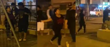 Vídeo se hizo viral en redes sociales y ocasionó división de opiniones en usuarios. Enfurecida madre agarra a correazos a su hijo por salir en toque de queda: "¡Para que aprendas!"