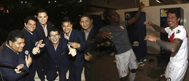 Armonía 10 se emociona con celebración de la selección peruana a ritmo de “El Cervecero” Armonía 10 se emociona con celebración de la selección peruana a ritmo de “El Cervecero”