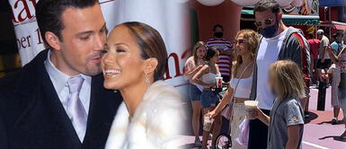 Jennifer Lopez y Ben Affleck visitaron en el parque “Simpsons” de Universal en compañía de sus hijos Jennifer Lopez y Ben Affleck visitaron en el parque “Simpsons” de Universal en compañía de sus hijos