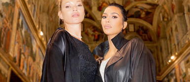Kim Kardashian y Kate Moss se lucen con outfits Kim Kardashian y Kate Moss realizan dúo de estilos con outfits exclusivos desde el Vaticano