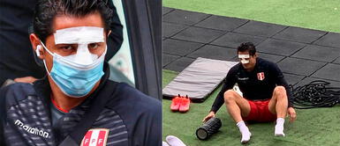 Perú vs Brasil: Gianluca Lapadula entrena con parche en nariz y usuarios lo llaman gladiador Internautas admiran actitud de Gianluca Lapadula tras entrenar con parche en la nariz