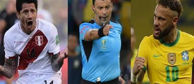 Roberto Tovar es el árbitro para el Perú vs. Brasil. Perú vs. Brasil: Conmebol designa al chileno Roberto Tobar como árbitro del partido de este lunes