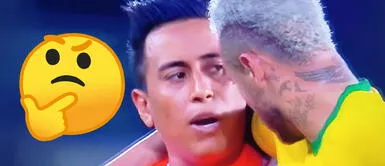 Neymar y Cueva se abrazan tras el encuentro futbolístico Perú vs Brasil: ¿Qué le dijo Christian Cueva a Neymar tras el final del partido?