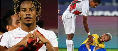 André Carrillo, en Instagram, aplaudió la participación de Raziel García en partido contra Brasil en la Copa América 2021. André Carrillo destacó a Raziel García: "En esta foto vemos a un crack y a su lado un tal Neymar"
