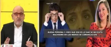 Beto Ortiz a Mabel Huertas y Jaime Chincha: “La mejor manera de solidarizarse con Patricia del Río es renunciar” Beto Ortiz a Mabel Huertas y Jaime Chincha: “La mejor manera de solidarizarse con Patricia del Río es renunciar”