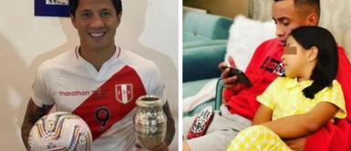 Gianluca Lapadula tuvo tierno gesto con la hija de Christian Cueva. GianLuca Lapadula conmueve con tierno detalle a hija de Christian Cueva en su cumpleaños