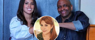 Sergio George y Yahaira Plasencia cuestionan a Magaly Medina Sergio George a Magaly Medina: "Que me diga cuál es el problema con Yahaira"