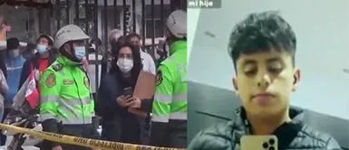 Hombre atropelló a un delincuente que minutos antes lo asaltó. Los Olivos: joven atropelló a uno de los delincuentes que le había robado su celular