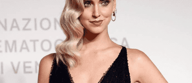 Chiara Ferragni Chiara Ferragni presenta vestido de alta costura hecho con aluminio reciclado en la red carpet