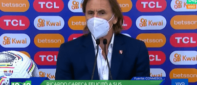 Ricardo Gareca y su análisis tras quedar cuartos en la Copa América: Ricardo Gareca y su análisis tras quedar cuartos en la Copa América: "Tengo que felicitar a mis muchachos"