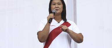 Keiko Fujimori sobre elecciones 2021. Keiko Fujimori afirmó que no aceptará posible proclamación de Pedro Castillo