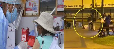 Asistentes al Vacunatón no se retiraron hasta conseguir ser inmunizados. Antivacunas provocan caos durante Vacunatón: “Matarán las células de sus cuerpos”