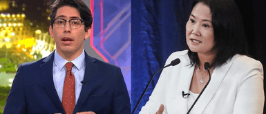 Cuarto Poder: Sebastián Salazar suelta una risa al hablar de Keiko Fujimori Cuarto Poder: Sebastián Salazar suelta una risa al hablar de Keiko Fujimori