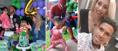 La pareja sorprendió con tierno detalle a su pequeño en su onomástico. Pedro Gallese y su esposa Claudia celebraron tierno cumpleaños a su hijo Pierito