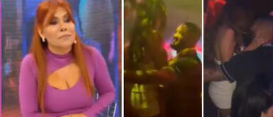 La periodista dio a conocer las imágenes de Yahaira Plasencia con un misterioso hombre. Magaly muestra a Yahaira con misterioso hombre cariñosos: "Sergio George es tan marketero. Puede ser armado"