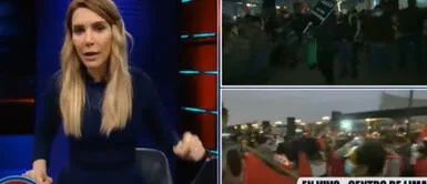 Juliana Oxenford le pide a Keiko Fujimori que ya acepte su derrota. Juliana tras agresiones de los simpatizantes de FP: "Si yo hubiera estado ahí seguramente me mataban"