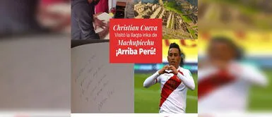 Christian Cueva recargó energías en Machu Picchu Christian Cueva recargó energías en Machu Picchu