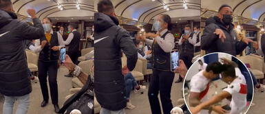 Christian Cueva lo da todo en tren con el que viajó a Cusco. Cusco: Christian Cueva es captado bailando "El Cervecero" con trabajadores del tren