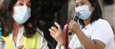 Violeta Bermúdez rechaza actos violentos Violeta Bermúdez considera “indignante” ataques contra ministros Óscar Ugarte y Solangel Fernández