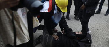 Fotógrafo de La República fue atacado por simpatizante de FP. Consejo de Prensa Peruana condenó los actos violentos contra periodistas por simpatizantes de FP