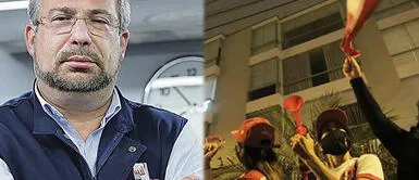 Jefe de la ONPE Manifestantes llegan hasta la casa del jefe de la ONPE y le gritan “terrorista”