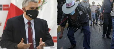 José Elice es ministro del Interior del gobierno de Francisco Sagasti. Ministro Elice: "Nunca he dicho que las personas pueden salir con machete en mano por ser un objeto cultural"