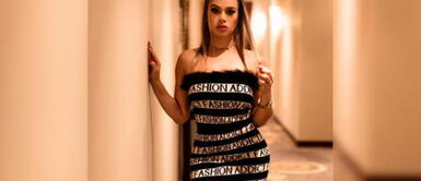 Jossmery Toledo refleja tendencias Jossmery Toledo revela la técnica japonesa que marca tendencia en electrizante outfit multicolor