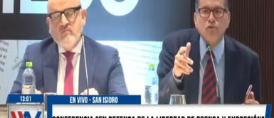 Beto Ortiz expresó que Pedro Castillo ya está dictando medidas contra periodistas y aún no es presidente. Periodistas de Willax se defienden tras denuncia penal por presunto delito de sedición
