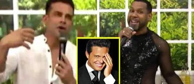 Edson Dávila 'troleó' a Christian Domínguez en América hoy. Christian Domínguez luce nueva dentadura y Giselo se burla: "Ya parece Luis Miguel"