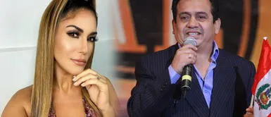 Tilsa Lozano festeja bailando y cantando junto a Tony Rosado Tilsa Lozano festeja bailando y cantando junto a Tony Rosado