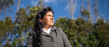 Lilia Paredes, futura primera dama. Lilia Paredes revela cuál es su situación laboral tras la proclamación del candidato