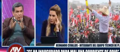 Hernando Cevallos indicó que no sabe si Castillo se ha vacunado porque no le ha preguntado. Hernando Cevallos sobre plan de Pedro Castillo: “No vamos a hacer un gobierno marxista”