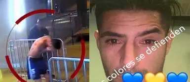 Carlos Zambrano y compañeros de Boca Juniors pelean con policías y fueron atacados con gas pimienta en el Mineirao Copa Libertadores Carlos Zambrano y jugadores de Boca Juniors fueron atacados con gas pimienta en el Mineirao