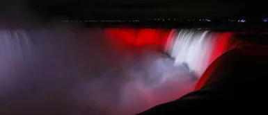 Bicentenario: las Cataratas del Niágara se iluminarán de rojo y blanco este 28 de julio Bicentenario: las Cataratas del Niágara se iluminarán de rojo y blanco este 28 de julio