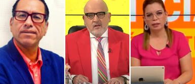 Periodista de Willax TV fueron blanco de críticas en las redes sociales. Usuarios piden que Phillip Butters y Milagros Leiva se vayan del país tras irse Beto Ortiz