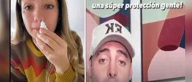 Influencers son duramente criticados por recomendar spray nasal “anticovid” prohibido en España Natalia Merino y Sebastián Lizarzaburu son duramente criticados por recomendar spray “anticovid” prohibido en España