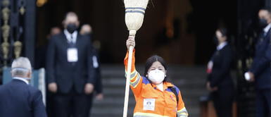 ¿Quién es Isabel Cortez, la congresista que juramentó vestida de barrendera? ¿Quién es Isabel Cortez, la nueva presidenta de la Comisión de Trabajo?