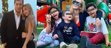 Romina Gachoy y Jean Paul Santa María deciden dejar el país junto a sus hijos Romina Gachoy y Jean Paul Santa María deciden dejar el país junto a sus hijos