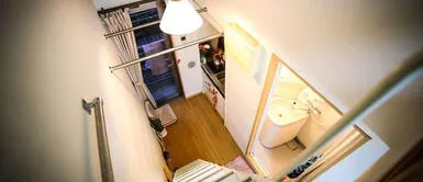 Microapartamentos de 9 metros cuadrados ¿Te imaginas vivir en un microapartamento de 9 metros cuadrados?