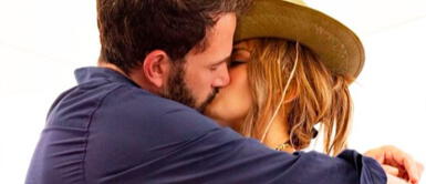 J.Lo oficializó su romance con Ben Affleck en su plataforma digital. Jennifer López confirma con un apasionado beso su relación con Ben Affleck tras celebrar sus 52 años
