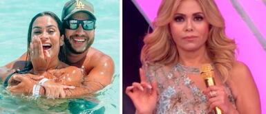 Gisela Valcárcel sorprendió con su mensaje en su red social. Gisela Valcárcel sorprende con su mensaje tras propuesta de matrimonio de Ethel Pozo y Julián Alexander