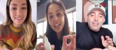 Representantes de los influencers se pronunció pidiendo disculpas al público. Nasal taffix: Representes de influencers envían comunicado tras promover producto contra la COVID-19