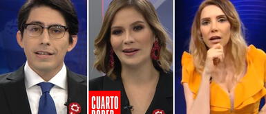 Sebastián Salazar y Tatiana Alemán se convirtieron en viral. Juliana Oxenford tras "coqueteo" de los conductores de Cuarto Poder que sería armado: "Es tan obvio"