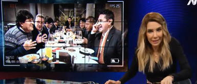 Juliana Oxenford arremetió contra Vladimir Cerrón y su afán de protagonismo. Juliana sobre cena de Evo y Cerrón: ¿Quién ha determinado que de acuerdo a tu ideología puedes comer en ciertos lugares?